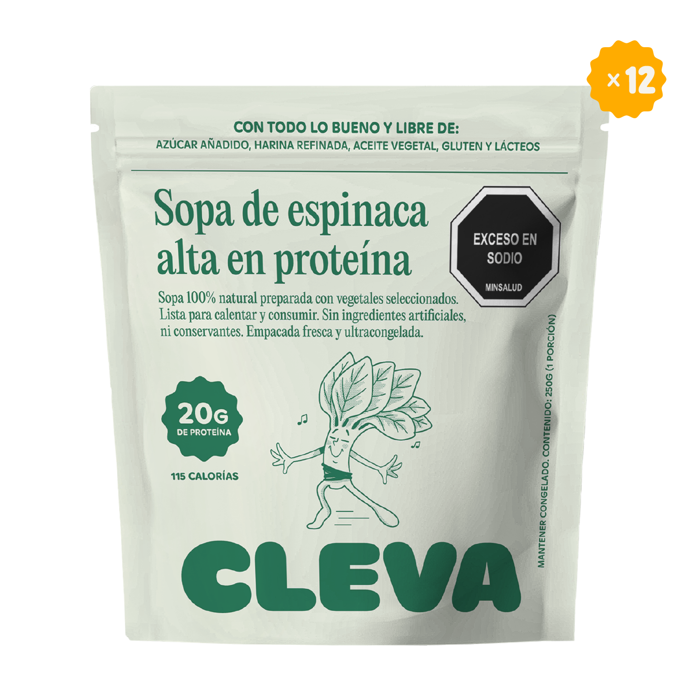 Sopa Alta en Proteína x 12 Porciones