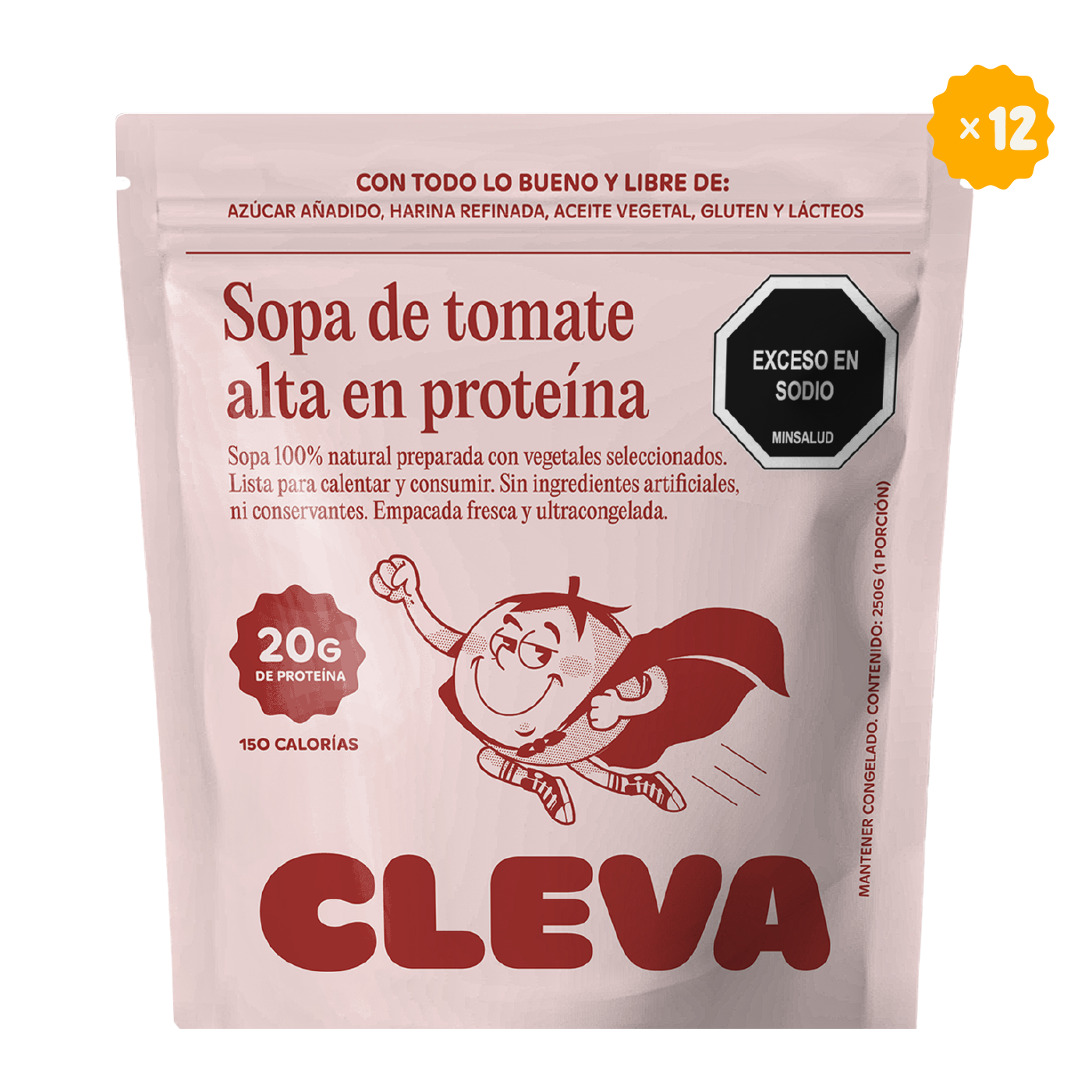 Sopa Alta en Proteína x 12 Porciones