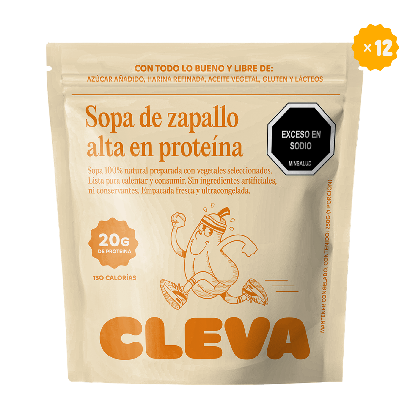 Sopa Alta en Proteína x 12 Porciones
