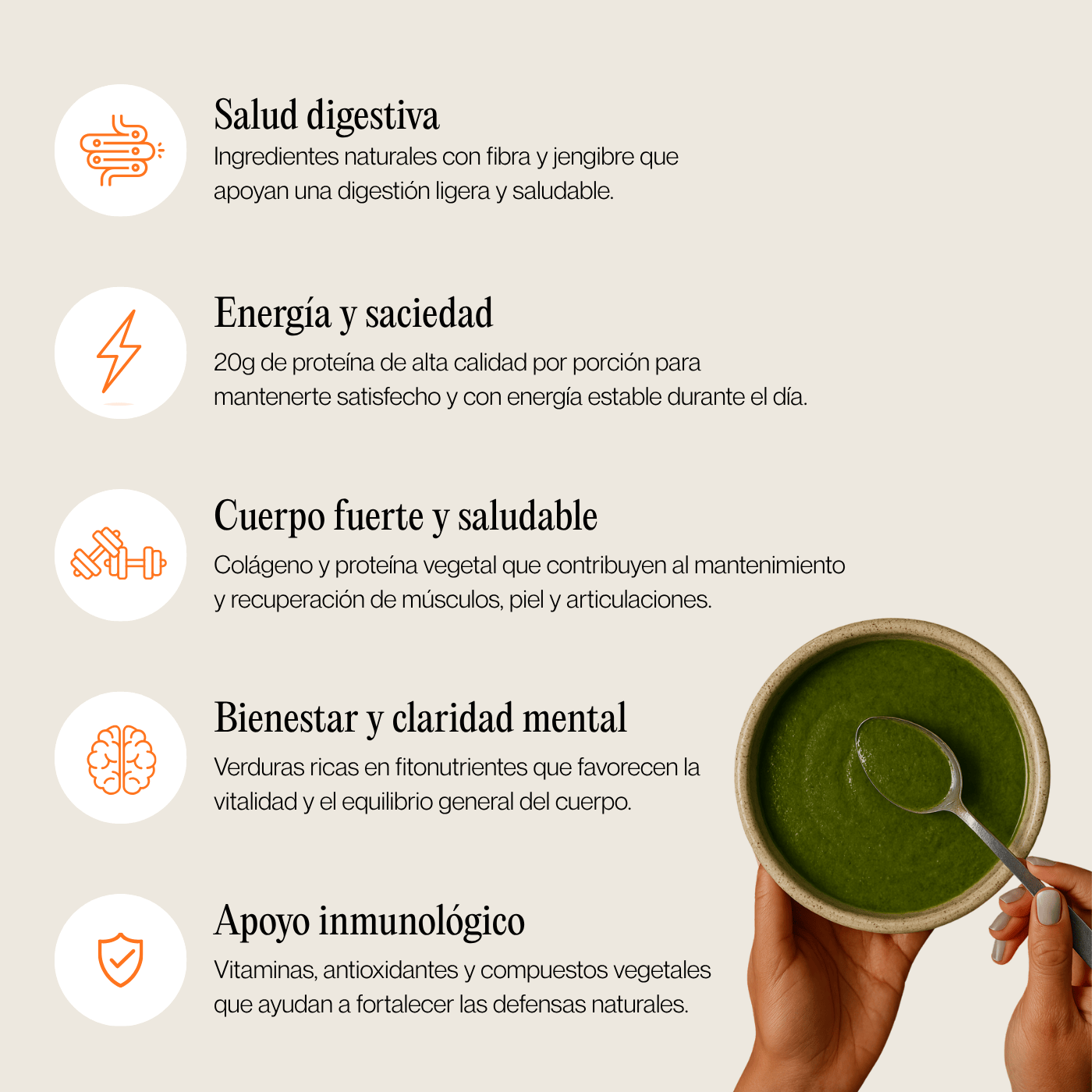 Sopa Alta en Proteína x 6 Porciones