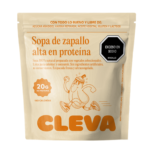 Sopa Alta en Proteína - Zapallo